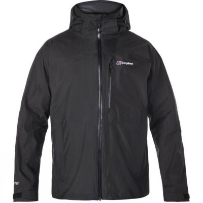 Chaquetas Berghaus Island Peak Hombre Gris Oscuro / Negras - Chile HWX639128